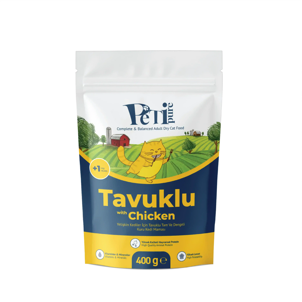 Petipure Tavuklu Yetişkin Kuru Kedi Maması