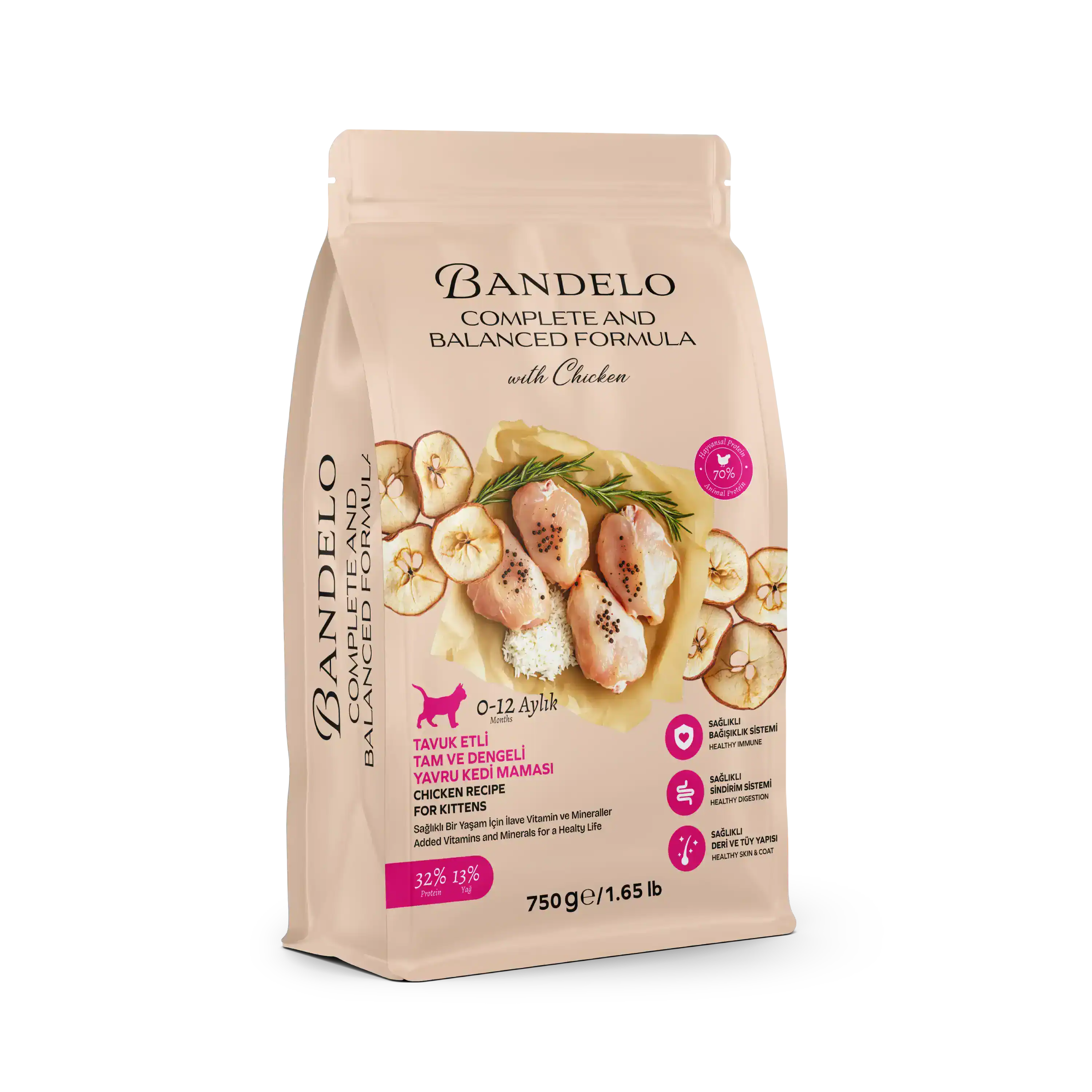 Bandelo Tavuklu Yavru Kuru Kedi Maması