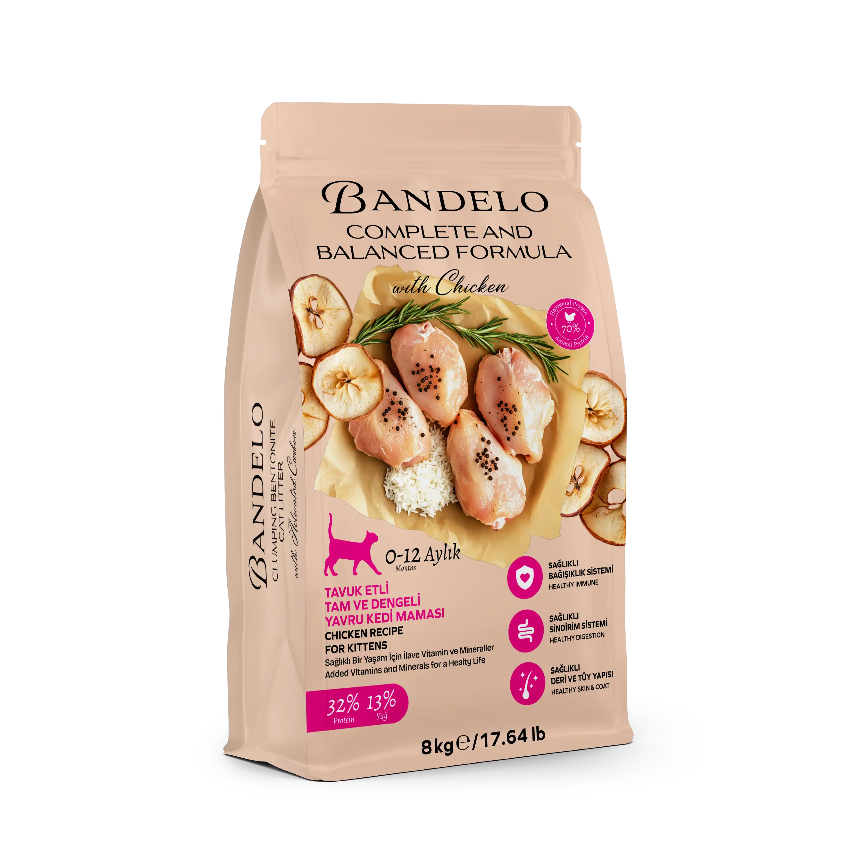 Bandelo Tavuklu Yavru Kuru Kedi Maması