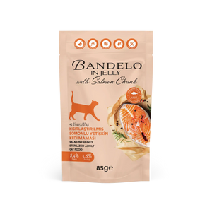 Bandelo Somonlu Kısırlaştırılmış Kedi Pouch 85 g