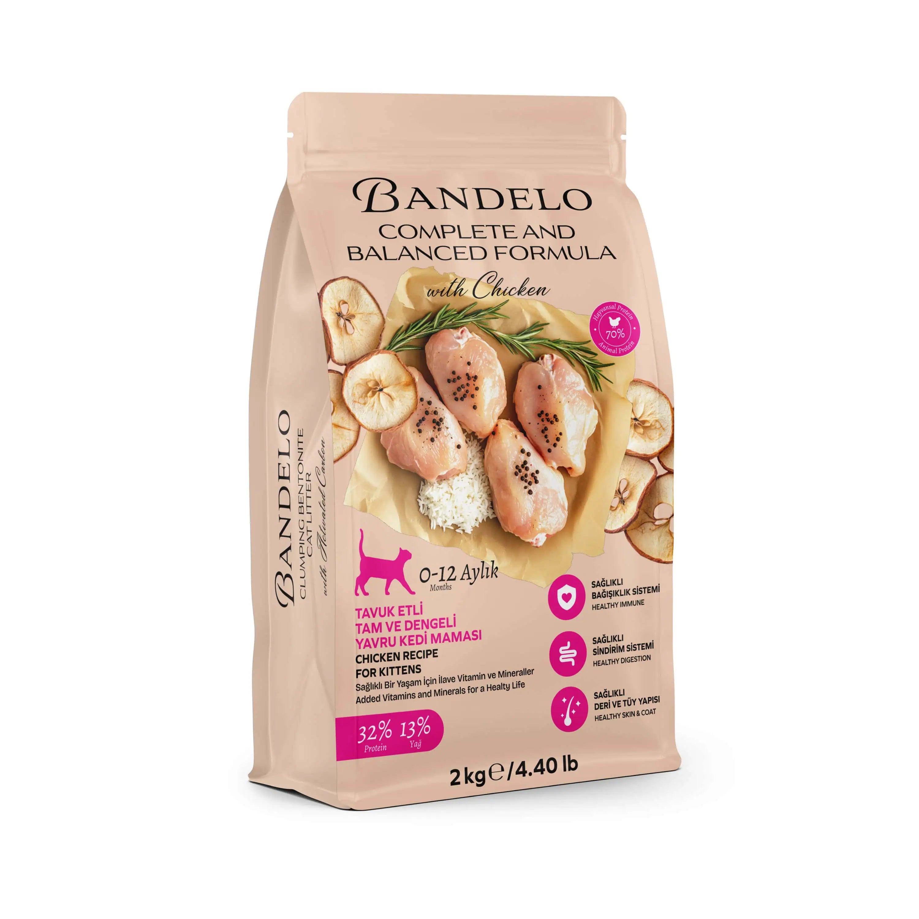 Bandelo Tavuklu Yavru Kuru Kedi Maması