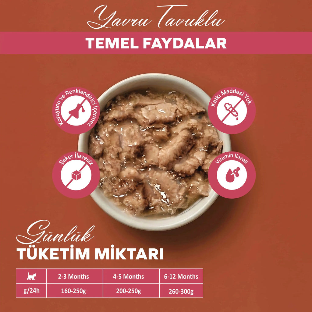 Bandelo Tavuklu Jöle Yavru Kedi Konservesi 400 g