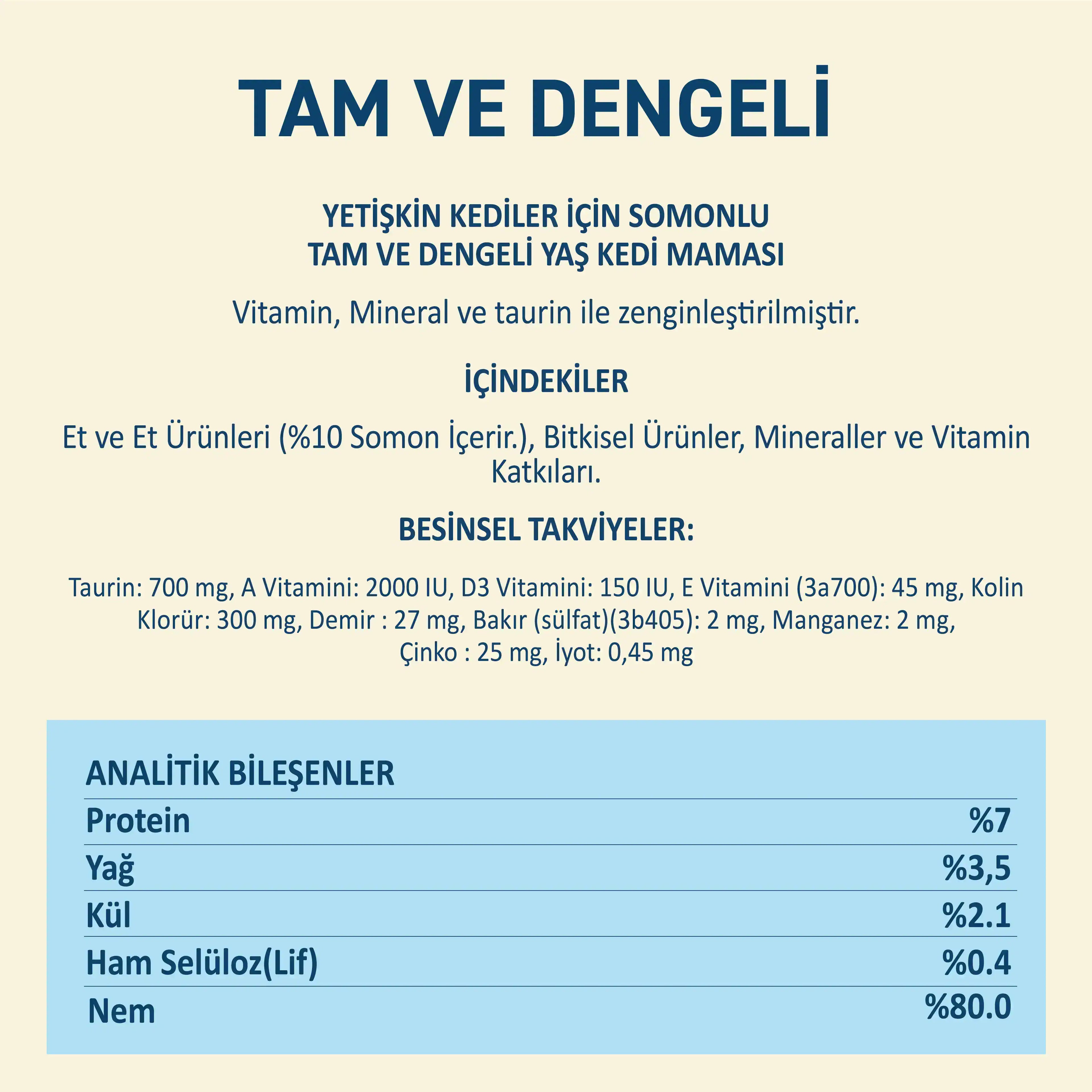 Petipure Somonlu Jöle Yetişkin Kedi Pouch 85 g