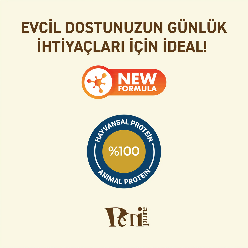 Petipure Tavuklu Jöle Yetişkin Kedi Pouch 85 g