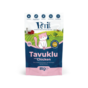 Petipure Tavuklu Jöle Yavru Kedi Pouch 85 g