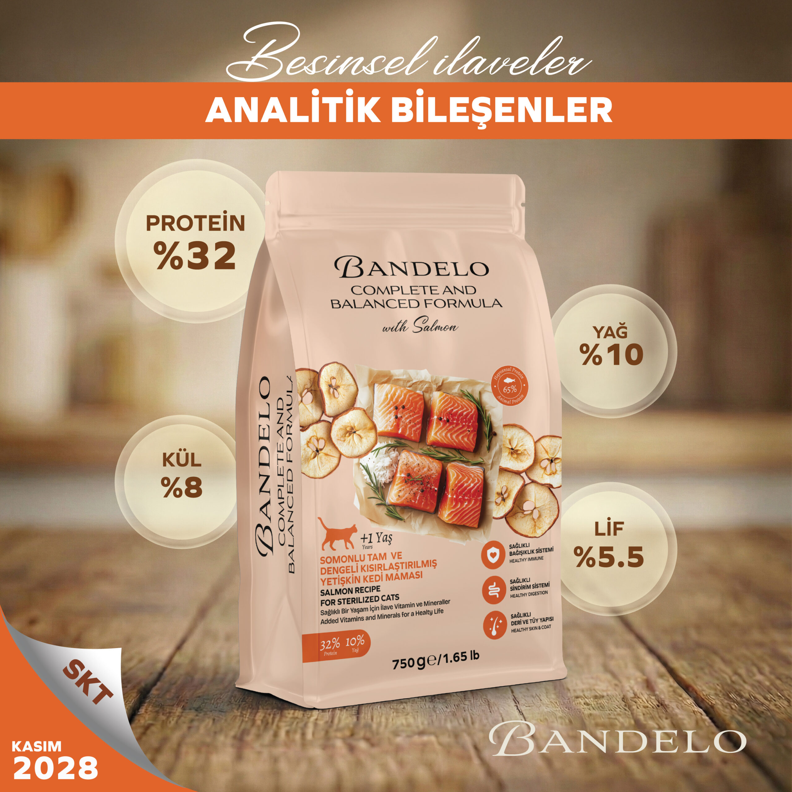 BandeloSomonluKısırlaştırılmışYetişkinKuruKediMaması750gr_KiloKontrolüDengeleyi003
