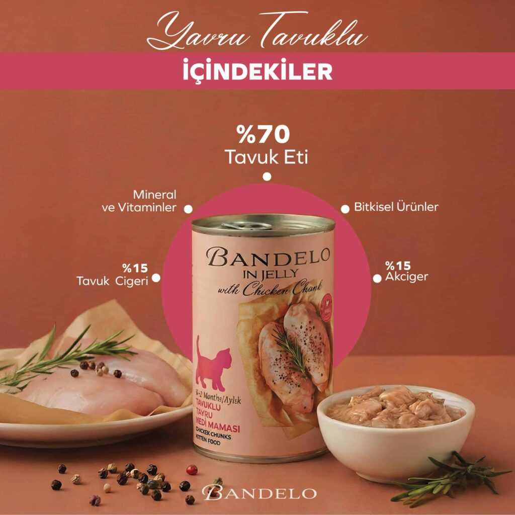 BandeloTavukluYavruYaşKediMaması400Gram002